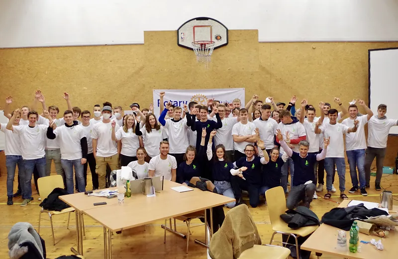 Gruppenfoto Eggdrop-Challenge